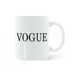 BM15OZ 15 oz.White Mug VOGUE